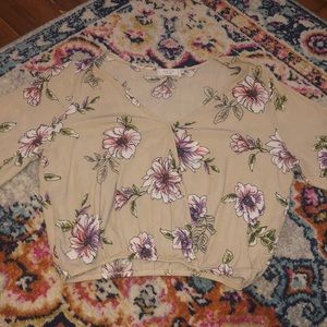 long sleeve blouse, bell sleeves